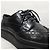 Prada Scarpe Derby in pelle spazzolata Nero - vista 7