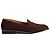 Dior Mocasín Antibes Gamuza Marrón Ternera