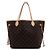 Louis Vuitton Borsa a tracolla da donna Shopper Neverfull MM in Monogram Canvas Multicolore - vista 2