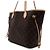 Louis Vuitton Borsa a tracolla da donna Shopper Neverfull MM in Monogram Canvas Multicolore - vista 3