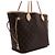 Louis Vuitton Borsa a tracolla da donna Shopper Neverfull MM in Monogram Canvas Multicolore - vista 4