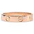 Anello Cartier Love Oro Rosa - vista 3