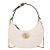 Gucci Borsa a tracolla a mezzaluna Marmont Matelassé Cream DTDHT Bianco