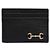 Gucci Portacarte Horsebit dorato nero