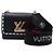 Louis Vuitton Borsa a tracolla Twist PM Wild Heart Strap Shoulder Bag Crossbody Nero