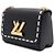 Louis Vuitton Borsa a tracolla Twist PM Wild Heart Strap Shoulder Bag Crossbody Nero - vista 3