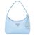 Prada Borsa Hobo Re-Nylon Blu Cielo - vista 10