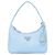 Prada Borsa Hobo Re-Nylon Blu Cielo - vista 2