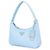 Prada Borsa Hobo Re-Nylon Blu Cielo - vista 4