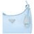 Prada Borsa Hobo Re-Nylon Blu Cielo - vista 7