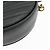 Saint Laurent Vinyle Round Camera Matelasse Chevron Leather Nero - vista 7