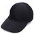 Prada Cappellino Unisex in Nylon Nero con Cuciture Blu