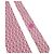 Hermès Cravatta in seta da uomo color rosa con logo Horsebit - vista 4