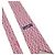 Hermès Cravatta in seta da uomo color rosa con logo Horsebit - vista 6