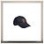 Dior Gorra Label Deep Blue de denim de algodón - vista 3