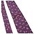 Hermès Pattern Silk Men's Tie Purple - view 6