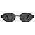 Céline Óculos de sol Triomphe Metal Black Smoke