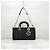 Dior Borsa Medium Pelle di Agnello Cannage Nera Nero - vista 4