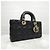 Dior Borsa Medium Pelle di Agnello Cannage Nera Nero - vista 5