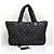 Chanel Saco Tote Cocoon Acolchoado Black Preto - vista 4