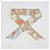 Hermès Foulard in seta Twilly da donna Marrone - vista 8