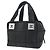 Borsa Chanel Square Stitch Caviar Medium Nero - vista 2