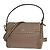 Valentino Garavani Rockstud Top Handle Leather Small Beige - vista 2