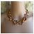 Collana Yves Saint Laurent in metallo dorato e pietre multicolore D'oro - vista 4