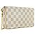 Louis Vuitton Pochette Felicie Damier Large Blanco - vista 3