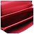 Chanel Lady Coco Flap Quilted Caviar and Suede Small Rosso - vista 4