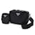 Borsa Prada PRADA Brick Re-Nylon x Saffiano Leather Nero