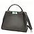 Borsa a spalla Fendi Peekaboo Regular Marrone