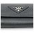Mini cartera Prada de piel Vitello Daino Negro - vista 3