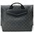 Borsa Louis Vuitton Voyage MM Nero Monogramma - vista 3