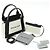 Everyday Borsa Balenciaga Cabas XS Navy Nero Beige - vista 7