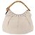 Gucci Vintage Bamboo Shoulder Leather Beige - vista 2