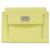 Hermès Cartera compacta Hermes Kelly Pocket Amarillo