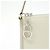 Hermès Hermes Zip Ango To Go Chaine d'Ancre Handbag Pouch Bianco - vista 3