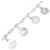 Hermes Hermès Hallmark Charm Bracelet Silvery  - view 1