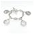 Hermes Hermès Hallmark Charm Bracelet Silvery  - view 3