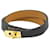 Hermès Bracelete Hermes Mini Kelly Double Tour Preto Dourado  - vista 1