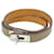 Hermès Pulsera de amuletos Hermes Mini Kelly Double Tour Gris pardo  - vista 1