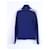Céline Celine Vintage Herbst 1999 Kaschmirpullover mit Logo am Ärmel Blau - Ansicht 5