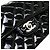Chanel Timeless - Classic Double Flap Quilted Crinkled Patent Medium Nero - vista 3