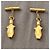 Orecchini Chloé Feminities corpo femminile dorato D'oro - vista 2