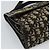 Borsa a tracolla Christian Dior Trotter Canvas 2way Navy Gold Auth 195594A D'oro Blu navy - vista 15
