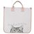 Bolso Tote GUCCI GG Supreme para niños PVC White 605831 Auth 196787M Blanco - vista 2