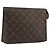 LOUIS VUITTON Monogram Poche Toilette 26 Pouch M47542 LV Auth 194309 Monogramma