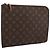 LOUIS VUITTON Monogram Posh Documents Briefcase M53457 LV Auth 196281 Monogramma