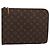 LOUIS VUITTON Monogram Posh Documents Briefcase M53457 LV Auth 196281 Monogramma - vista 13